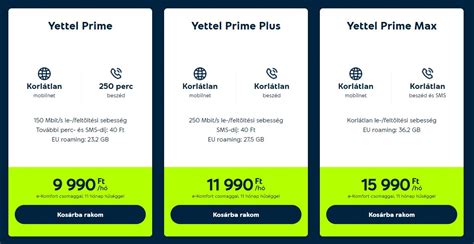 yettel kártyás internet|Feltöltőkártyás csomagok